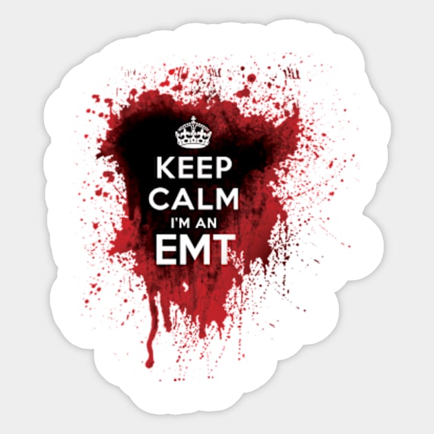 I'm an EMT Sticker by gohan98